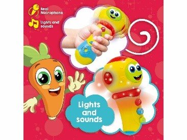 CAROTINA BABY MICROPHONE 2 IN 1 - babykid