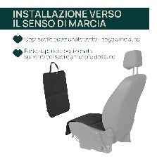 Coprisedile Modulare Nero per Interni Auto - Comfort e Stile - babykid