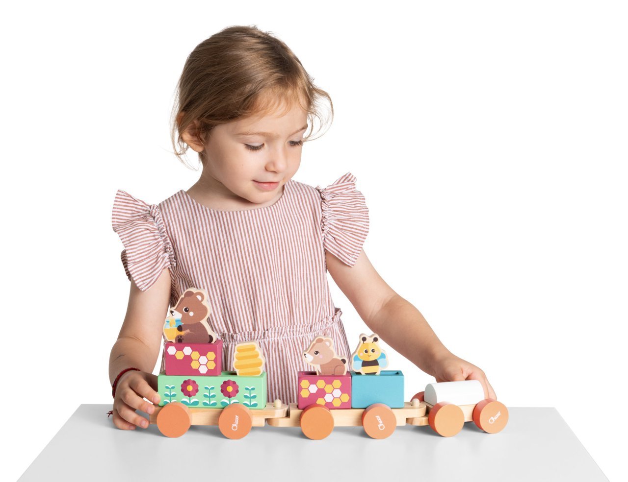 GIOCO LEGNO TRENO DEGLI DEGLI ORSETTI - babykid
