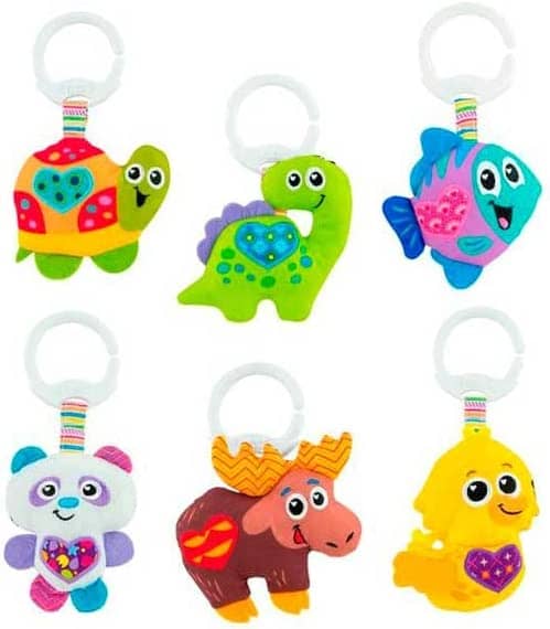 LAMAZE ASSORTIMENT 6 PZ - CLICK & GO - babykid