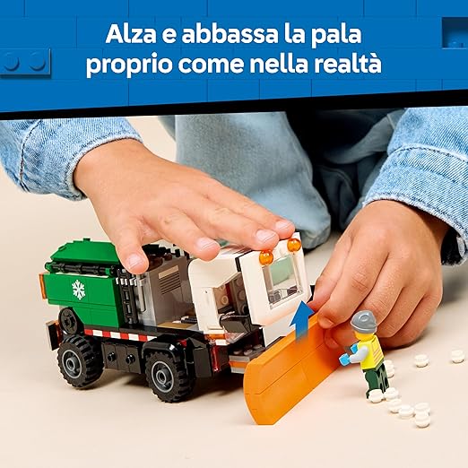 LEGO - CITY GREAT VEHICLES - SPAZZANEVE - 60490 - babykid