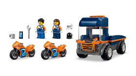 LEGO - CITY GREAT VEHICLES - TRASPORTATORE DI MOTO - 60491 - babykid
