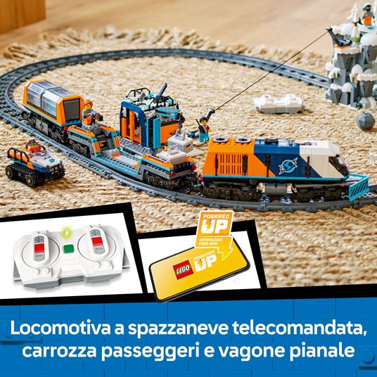 LEGO CITY TRAINS - TRENO ESPRESSO ARTICO DEGLI ESPLORATORI - 60470 - babykid