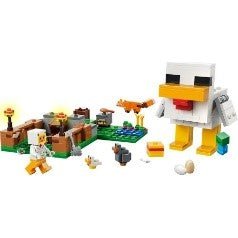 LEGO - MINECRAFT - FATTORIA DI GALLINE - 21585 - babykid