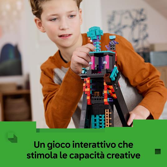 LEGO - MINECRAFT - LA TORRE DELL’ENDERMAN - 21279 - babykid