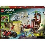 LEGO - NINJAGO - BATTAGLIA ALLA CASA SULL’ALBERO CON VEICOLO NINJA - 71857 - babykid