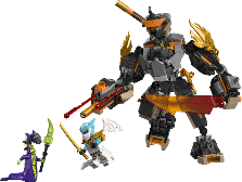 LEGO - NINJAGO - MECH DELLA MISSIONE DI COLE E DRAGO ZANE - 71854 - babykid