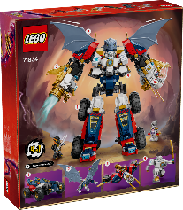 LEGO - NINJAGO - MECH ULTRA COMBINATORE DI ZANE - 71834 - babykid