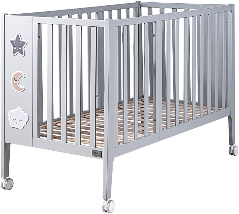 LETTO LEGNO SMILE CONVERSE TRASFORMA - babykid