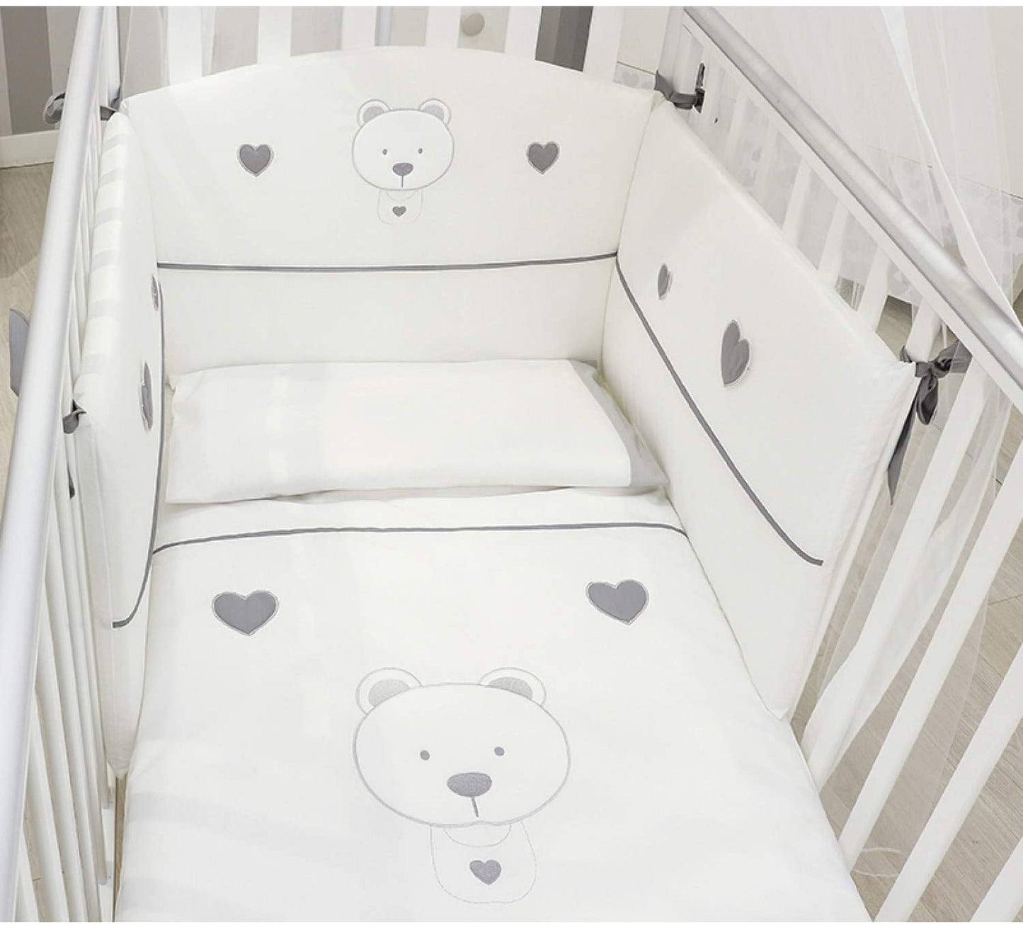 SET LETTO 3PZ SFIL MOON - Babykid