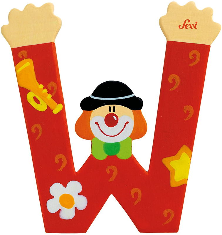 LETTERA W CLOWN - Babykid