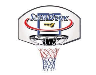 TABELLONE BASKET SLAM DUNK CM. 71X4 - Babykid