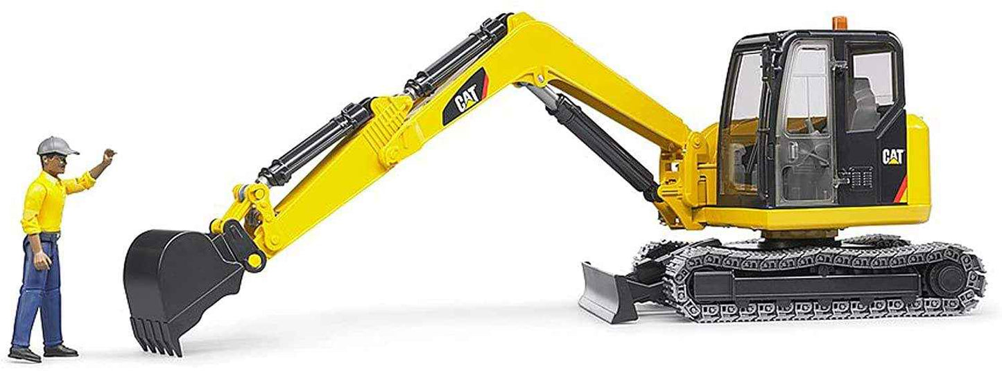 CAT MINI SCAVATORE CON FIGURA - 2466