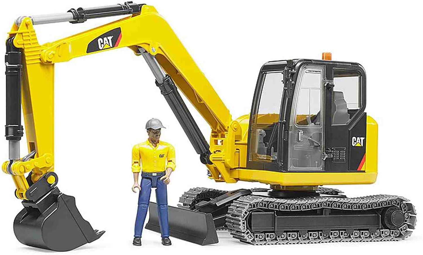 CAT MINI SCAVATORE CON FIGURA - 2466 - Babykid