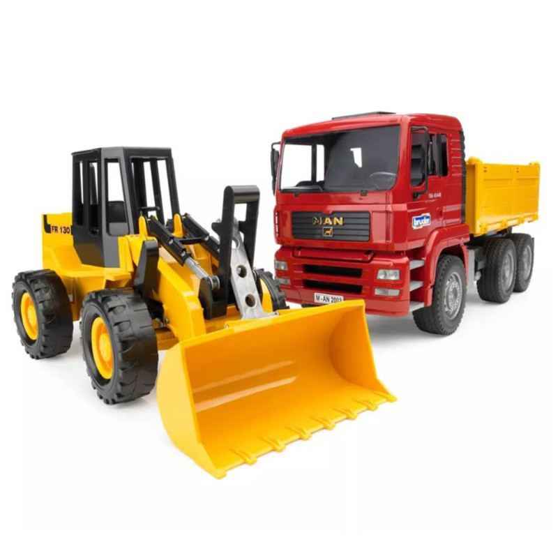 MAN TGA CAMION CON PALA MECCANICA FR 130 - 2752