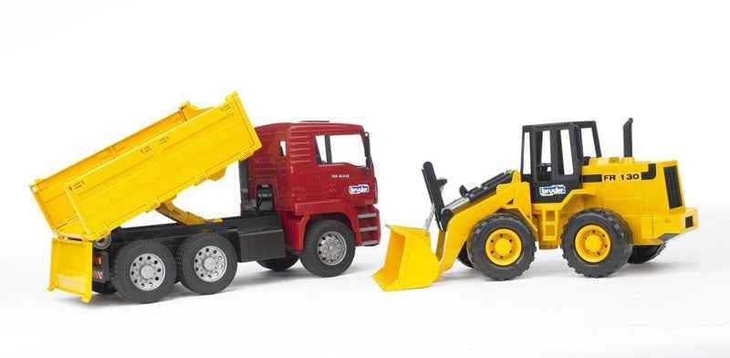 MAN TGA CAMION CON PALA MECCANICA FR 130 - 2752