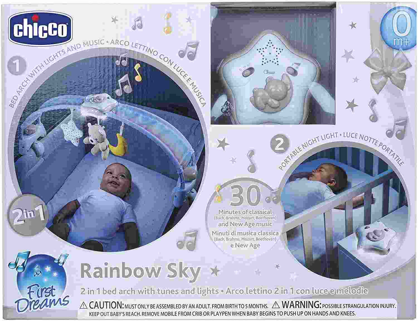 ARCO LETTINO RAINBOW SKY NEUTRO - Babykid