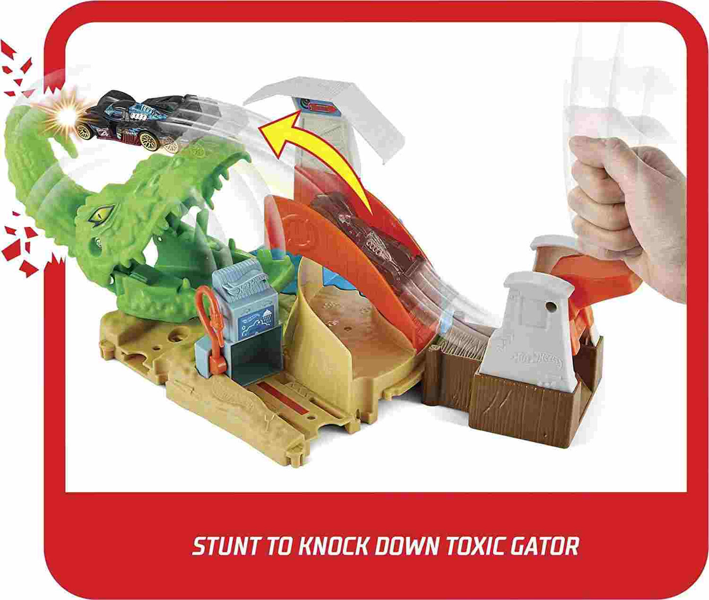 HOT WHEELS ATTACCO ALL'ALLIGATORE - Babykid
