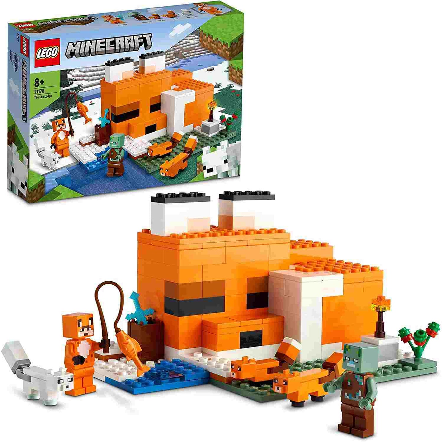 LEGO MINECRAFT - IL CAPANNO DELLA VOLPE - 21178