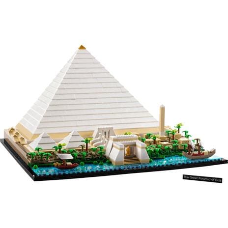 LEGO LEGO ARCHITECTURE - LA GRANDE PIRAMIDE DI GIZA - 21058