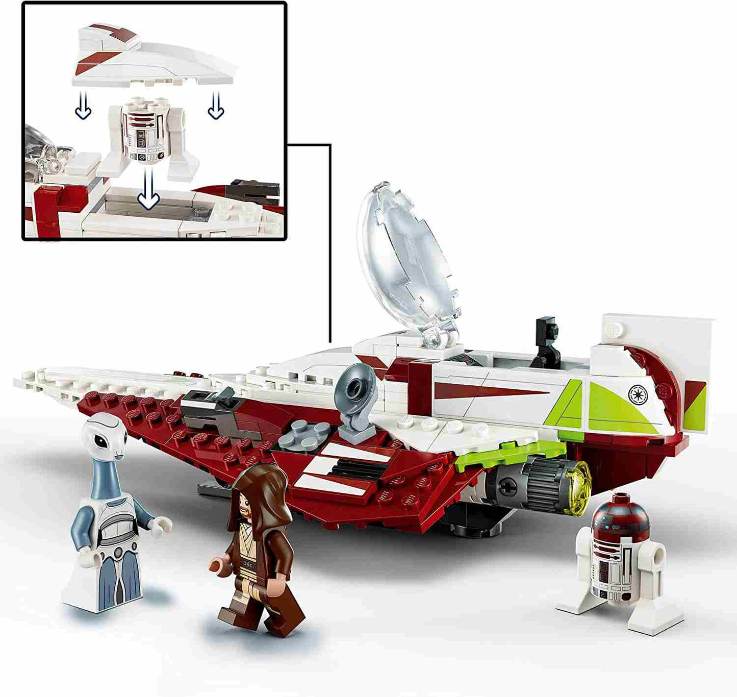 LEGO STAR WARS TM - JEDI STARFIGHTER™ DI OBI-WAN KENOBI - 75333 - Babykid