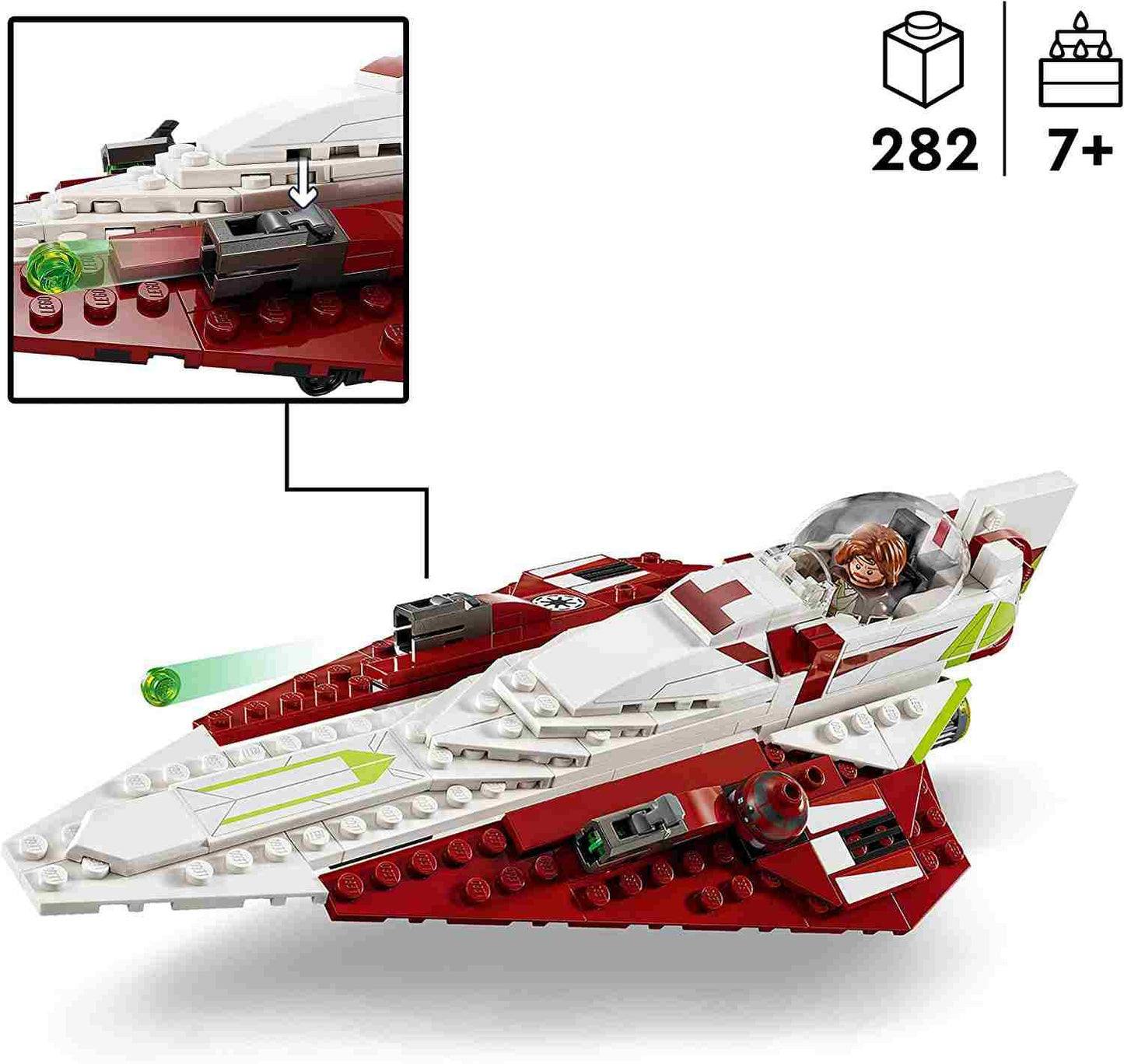 LEGO STAR WARS TM - JEDI STARFIGHTER™ DI OBI-WAN KENOBI - 75333 - Babykid