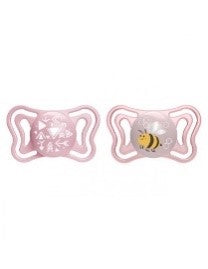 SUCCHIETTO LIGHT ROSA SIL 2-6M 2PZ - Babykid
