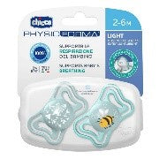 SUCCHIETTO LIGHT AZZUR SIL 2-6M 2PZ - Babykid