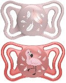 SUCCHIETTO LIGHT ROSA SIL 6-16M 2PZ - Babykid