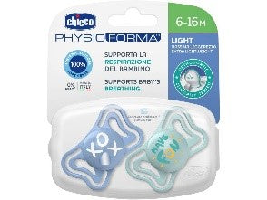 SUCCHIETTO LIGHT AZZUR SIL 6-16M 2PZ - Babykid