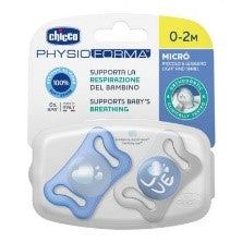 SUCCHIETTO MICRO' BLU SIL 0-2M 2PZ - Babykid