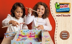 MONTESSORI BABY LEGNO FISH FUN