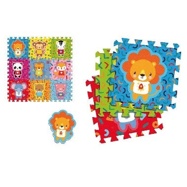 ANIMALI componibile 9 mattonelle - Babykid