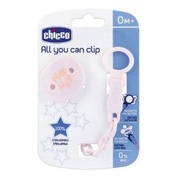 EASYCLIP ADATTABILE CON CATENELLA ROSA - Babykid