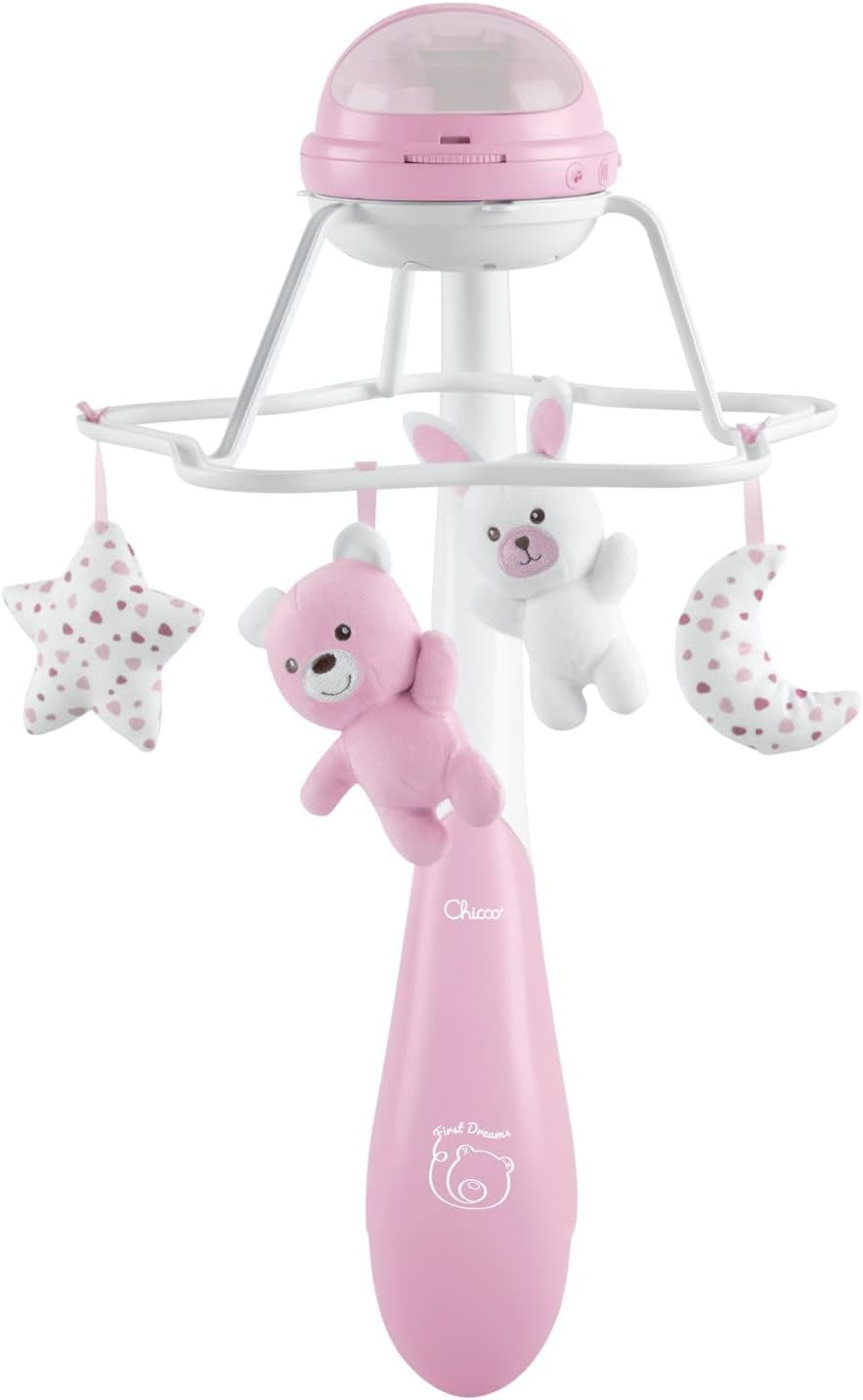 GIOCO FD RAINBOW COT MOBILE PINK - Babykid