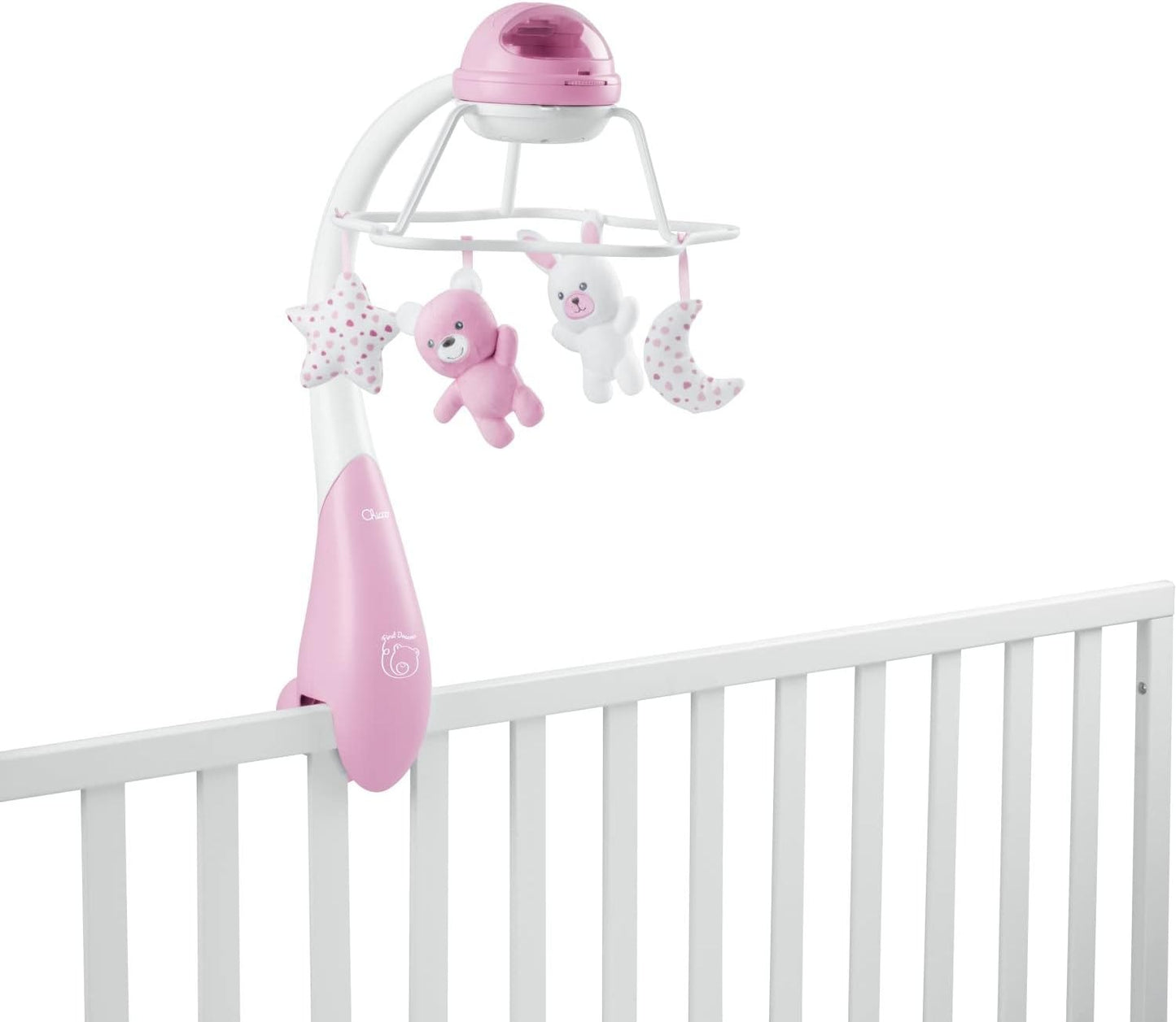 GIOCO FD RAINBOW COT MOBILE PINK - Babykid