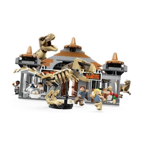 JURASSIC WORLD - CENTRO VISITATORI: LATTACCO DEL T. REX E DEL RAPTOR - 76961 - Babykid