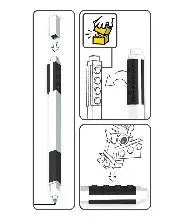 LEGO 2.0 - GEL PEN BLU + MINIF.