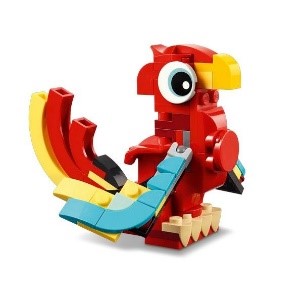 LEGO LEGO CREATOR - DRAGO ROSSO - 31145 - Babykid