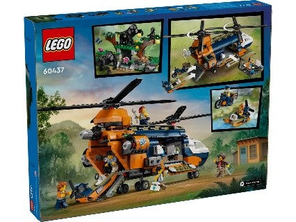 LEGO CITY EXPLORATION - ELICOTTERO DELLESPLORATORE DELLA GIUNGLA - 60437