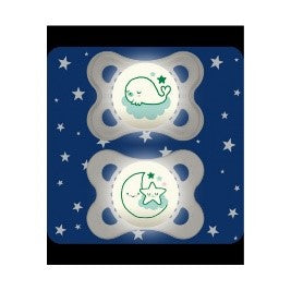 SUCCH ORIGINAL 2-6 M NIGHT SILICONE CONF DOPPIA NEUTRO - Babykid