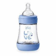 BIBERON PERFECT5 AZZ 150ML SIL 1FORO - Babykid