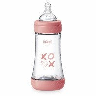 BIBERON PERFECT5 ROSA 240ML SIL 2FORI - Babykid