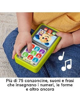 FISHER PRICE TELEFONO SMARTPHONE SCORRI E IMPARA - Babykid