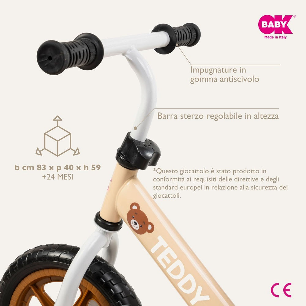 BALANCE BIKE TEDDY - Babykid