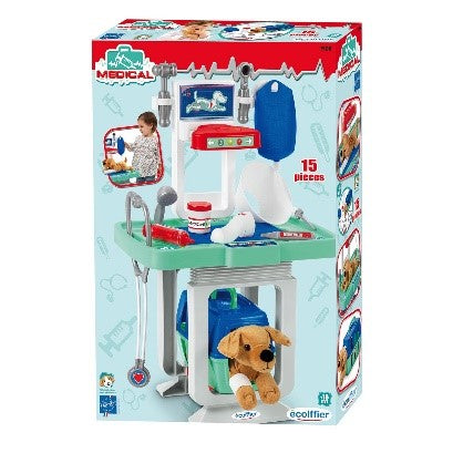 CENTRO VETERINARIO CON CAGNOLINO E ACCESSORI - Babykid