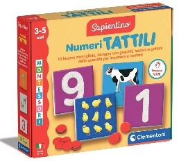 MONTESSORI NUMERI TATTILI