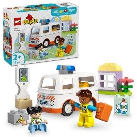 LEGO DUPLO TOWN - AMBULANZA E AUTISTA - 10447 - Babykid