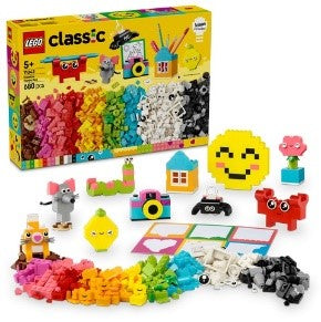 LEGO LEGO CLASSIC - SCATOLA DELLA FELICITÀ CREATIVA - 11042 - Babykid