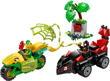 LEGO SPIDEY - INSEGUIMENTO SUI DINO-VEICOLI DI SPIN ED ELECTRO - 11198 - Babykid